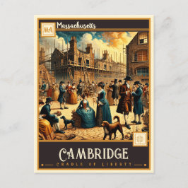 Postal Cambridge, Massachusetts | Vintage