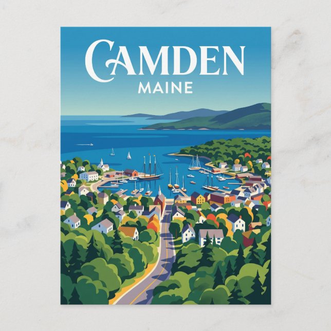 Postal Camden EE. UU. (Anverso)
