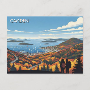 Postal Camden Maine Viajes