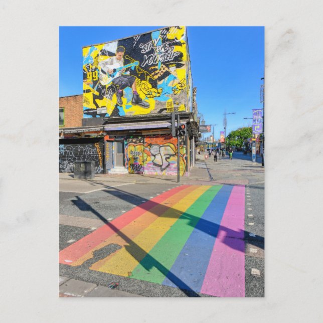 Postal Camden Town, London UK Postcard (Anverso)