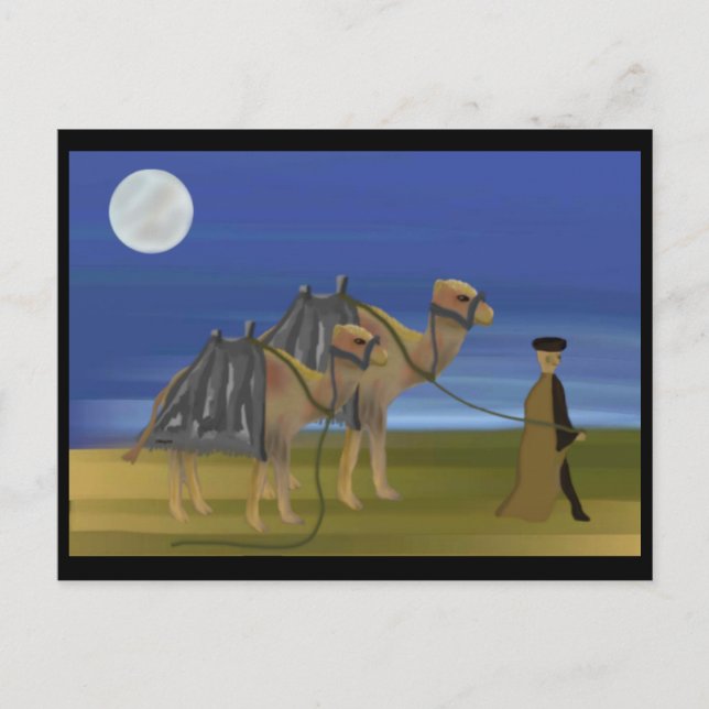Postal Camel Caravan (Anverso)