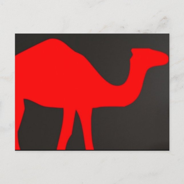 POSTAL CAMEL SILOUETTE (Anverso)
