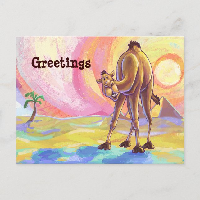 Postal Camel Stationery (Anverso)
