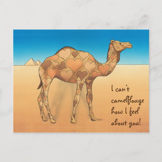 Postal Camelflouge (Anverso)