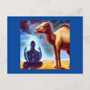 Postal Camello de animales espirituosos 3