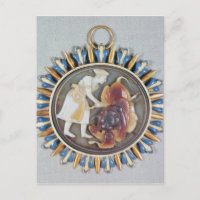 Cameo que representa al emperador Shah Jahan matan