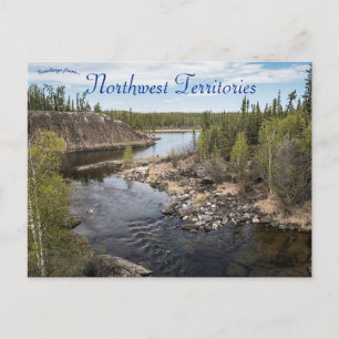 Postal Cameron River Ingraham Trail Northwest Territorios