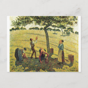 Postal Camille Pissarro - Aceite Apple Harvest Eragny 188