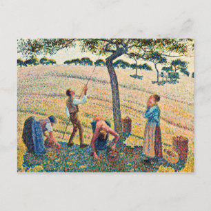 Postal Camille Pissarro - Apple Harvest