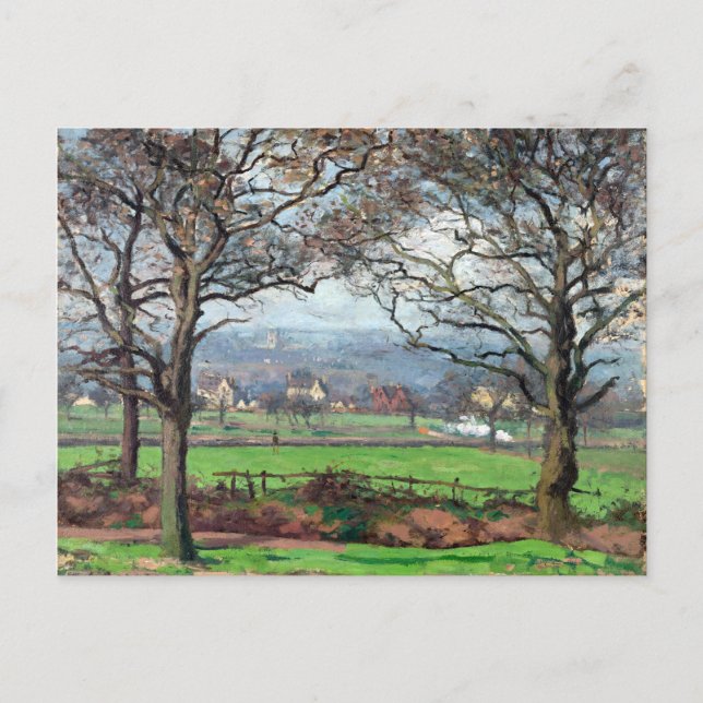 Postal Camille Pissarro Cerca De Sydenham Hill (Anverso)