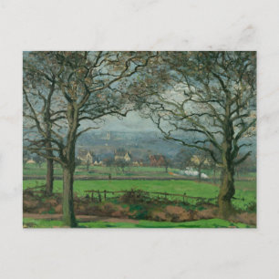 Postal Camille Pissarro - Cerca de Sydenham Hill