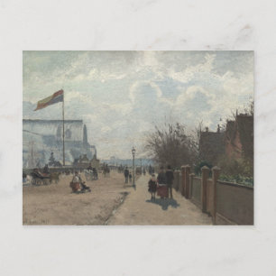 Postal Camille Pissarro - El Palacio de Cristal