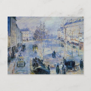 Postal Camille Pissarro - Le Boulevard de Clichy