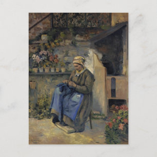 Postal Camille Pissarro - Madre Jolly