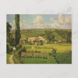 Postal Camille Pissarro   Paysage aux Patis, Pointoise