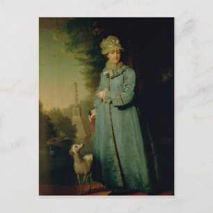 Postal Caminando por el parque en Tsarskoye Selo 1794