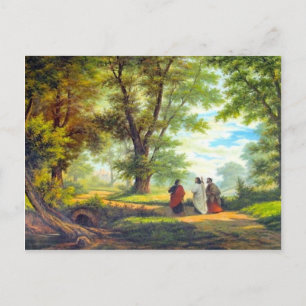 Postal Caminar a Emmaus