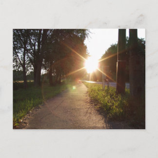 Postal Caminata de atardecer en Hungría