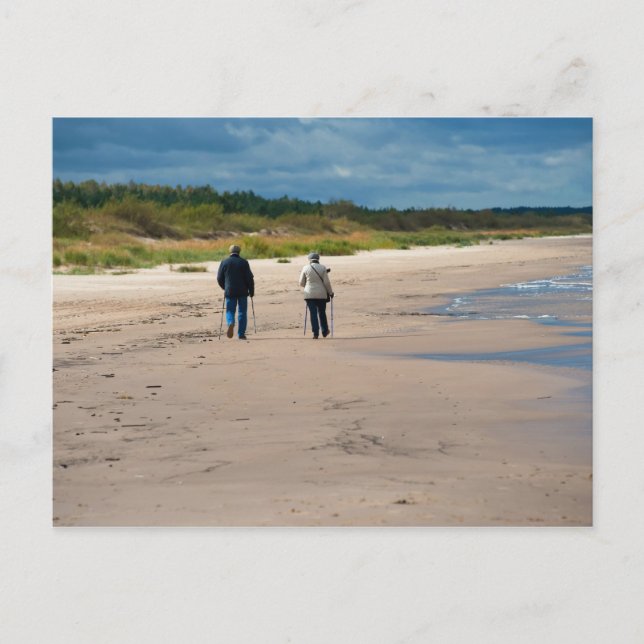 Postal Caminata de los mayores (Anverso)