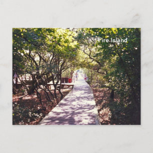 Postal Caminata en el Parque Davis en Fire está.