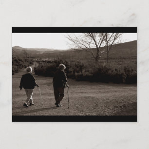 Postal "Caminata matutina, ciudad de Carson"