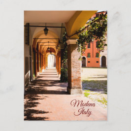 Postal Caminata romántica en Bonito Módena, Italia