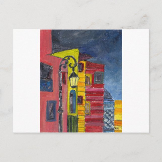 Postal Caminito-La Boca (Anverso)