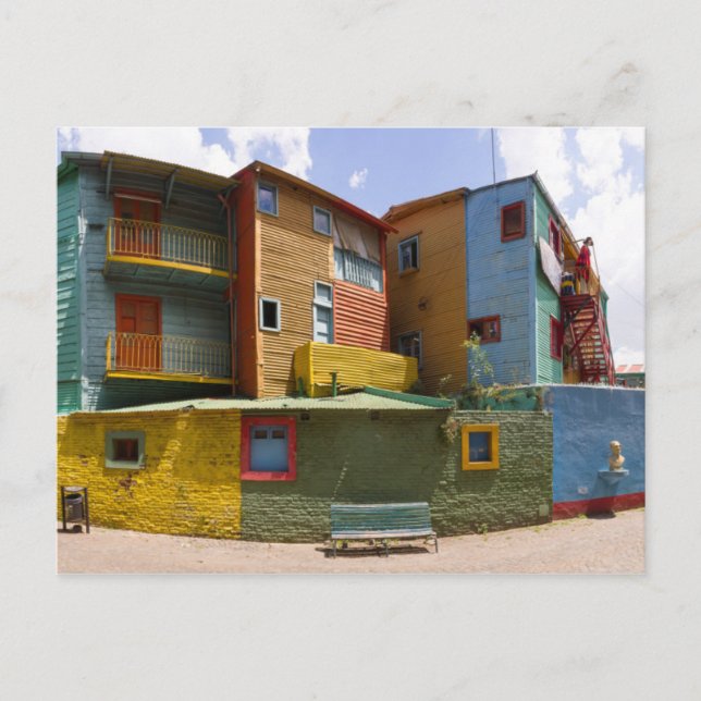 Postal Caminito, La Boca, Buenos Aires (Anverso)