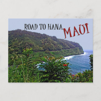 Postal Camino a Hana