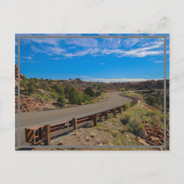 Postal ¡Camino abierto! (Anverso)