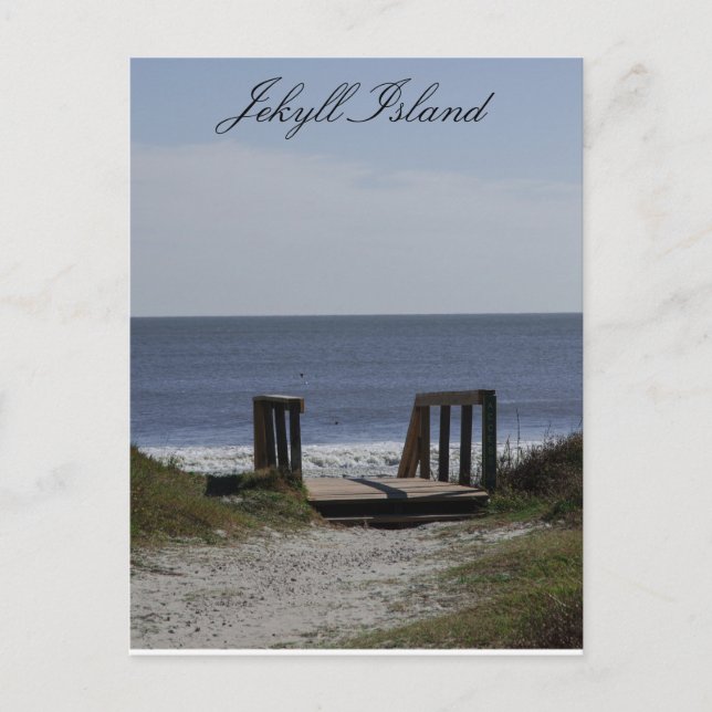 Postal Camino al mar (Anverso)