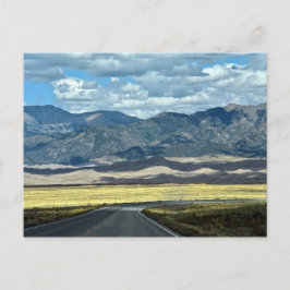 Postal Camino al Parque Nacional de las Grandes Dunas de