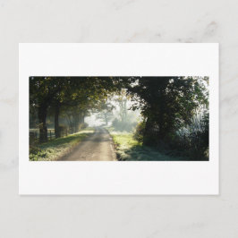 Postal Camino campestre de Cheshire