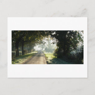 Postal Camino campestre de Cheshire