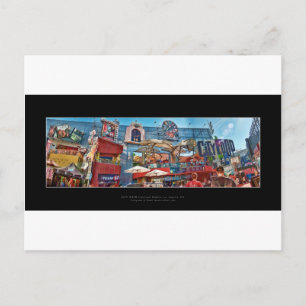 Postal Camino de la ciudad