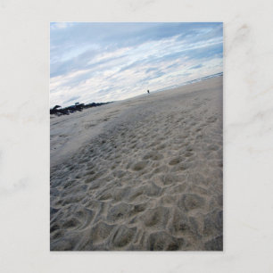 Postal Camino de playa