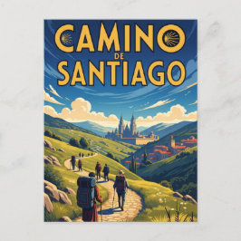 Postal Camino de Santiago