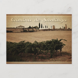 postal Camino de Santiago