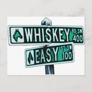 Postal Camino de Whiskey y calle fácil 2
