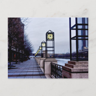 Postal Camino del río Chicago