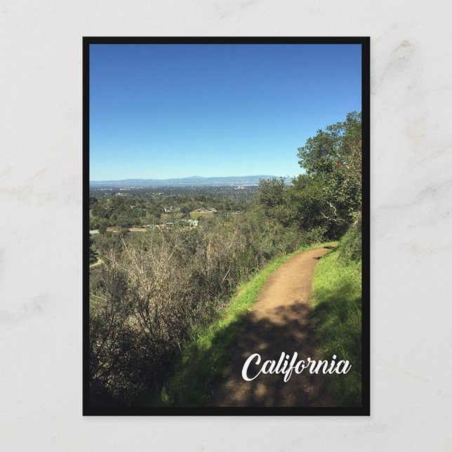 Postal "Camino en Rancho" - Cupertino, California (Anverso)