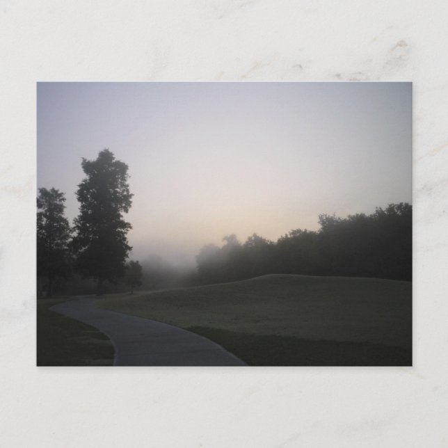 Postal Camino mañanero de Misty (Anverso)