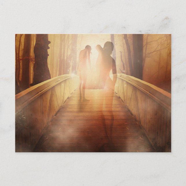 Postal Camino místico (Anverso)