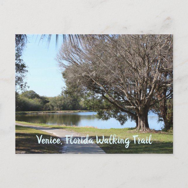 Postal Camino por la fotografía de la naturaleza de Venec (Anverso)