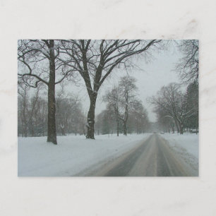 Postal Camino rural en Minnesota