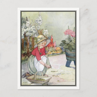 Postal Caminos de maleza por Anne Anderson