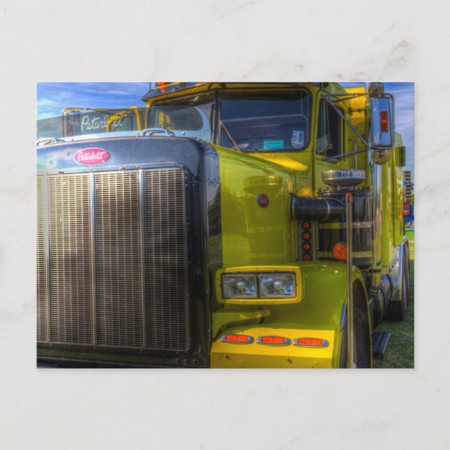 Postal Camión americano (Anverso)