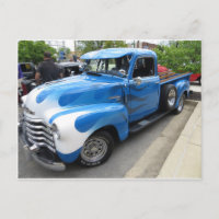 Camión azul personalizado