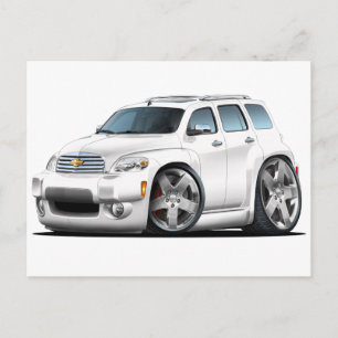 Postal Camión blanco Chevy HHR