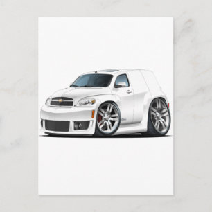 Postal Camión blanco Chevy HHR SS